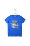 Armani Junior SAFARI PRINT STRETCH COTTON CREW NECK T-SHIRT, Cotton - Armani.com  Armani Junior SAFARI PRINT STRETCH COTTON CREW... 