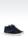 EA7 Women HIGH TOP SNEAKER IN SUEDE,  Bovine - Armani.com  EA7 Women HIGH TOP SNEAKER IN SUEDE,  Bovine - Armani.com