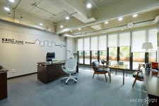 서울 강남구 개포동 흥진빌딩 블루스트림 블루톤으로 포인트를 준빈티지 사무실 인테리어 인테리어 비교견적 중개 플랫폼 집닥 블루톤으로... 