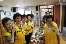 대한적십자사 상도2봉사회 어르신 불고기 잔치