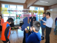 경찰의 날 맞아 자활센터 찾은 사랑 전도사