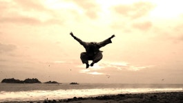 경주 문무대왕릉 해돋이와 선무도 시범