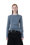 [CERRIC세릭]LOGO ROUND DETACHABLE TOP / BLUE [W CONCEPT]