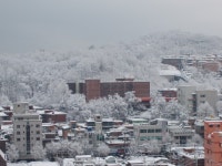 120동 거실에서 바라본 문성터널방면 | 부동산뱅크 커뮤니티