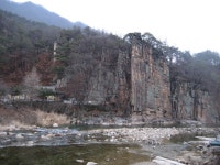 산행기 - 덜덜 떨며 하산한 도락산 암릉길