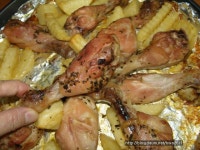 <토실토실 닭다리 오븐구이>