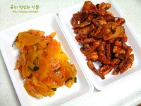 어부아내의 마음을 본받아 만든 내맘대로 충무김밥 도시락 - 10만개의 레시피, 메뉴판키친 요리판