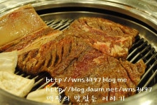 수원갈비의 명성 그대로 분당 수원성에서 왕갈비와 갈비꽃살