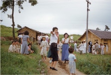 BEMIL 사진 자료실 - BEMIL 군사세계 한국 6.25 전쟁 당시 오산 K55 미 공군 기지 주변 마을