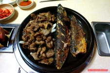 (망원동 맛집) 연탄 생선구이,연탄 돼지불백 맛집 - 망원동 지역 추천맛집 고향집 후기