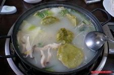 (합정역 맛집)초록색 복주머니 손 만두 전골 맛집 - 홍대 지역 추천맛집 덕이 손만두 후기