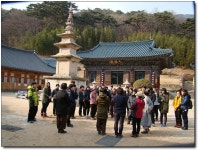 봄이 오는 길목에서 떠난 경주 남산, 석남사 순례[대불회] > 한국불교대학소식 | 한국불교대학大관음사