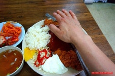 (영등포시장 맛집) 30cm가 넘는 왕 돈까스 맛집 - 영등포시장 지역 추천맛집 희락 돈까스 후기