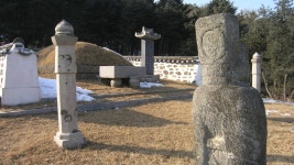 묘지 여행[경기 광주] 조영무 묘 - 광나루의 왕릉과 묘지여행 - 문화사랑 오솔길 묘지 여행[경기 광주] 조영무 묘