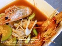 자연산 제철 대하의 시원한 맛, 대하탕