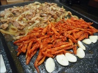 단양 맛집 단양모아의 오리 마늘불고기