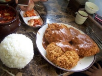 융패밀리의 습격1 대왕 돈까스