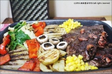 [쇠고기 철판구이] 분위기 내기 좋은 요리~쇠고기 철판구이 - 10만개의 레시피, 메뉴판키친 요리판