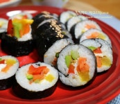 알록달록 봄을품은 야채김밥~ - 매일매일맛있게 메뉴판닷컴