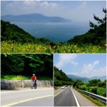 거제도여행[해금강,학동몽돌해수욕장-학동몽돌해변의 황금빛 일출과 몽돌]