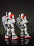 HGUC RX 시리즈 퍼스트 건담 짐 4대 완성