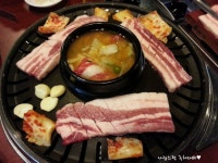 ★수유맛집/수유 고기집/우쒸돈줘!!/국내산 목우촌 생고기 전문점 우쒸돈줘!!(우돈)/고기 다 먹은후엔 팥빙수가 써비스!!★
