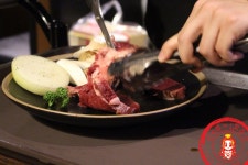 숯불구이 티본스테이크와 드라이에이징 등심~ ☆영등포 한우 맛집/영등포구청역 맛집_더함 한우골☆ - 영등포구청역 지역 추천맛집 더함한우골 후기