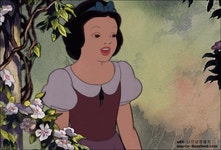 디즈니공주들의 메이크업 전후.