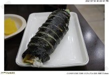 종로김밥 고추김밥비빔국수
