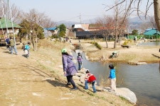 봄과 겨울을 오간 운길산 산행기 - 등산 갤러리