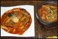 대박맛집 레시피 따라 만들어본 잡채떡볶이~ - 10만개의 레시피, 메뉴판키친 요리판