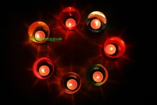 상품여행/금화형광칼러무지개컵 - 점점 연말연시가 다가옵니다 분위기 잡기에는 그만일 듯...마산터미널 알파점에서 호~운치있넹!!