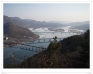 백두대간 - [한북 화악지맥4]&lt;가일고개-가평교&gt;...가평천과 북한강의 합수점에 서서