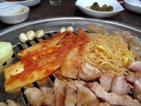 깔끔하고 고기질 좋은 돼지전문점  미듬 .... 