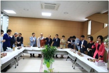 사랑으로 다가가 행복을 드립니다.[무일복지재단 대명사회복지관 개관식] > 한국불교대학소식 | 한국불교대학大관음사