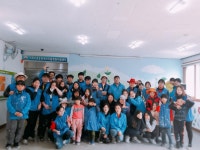 블로그 > 시설소식 > 삼성중공업 벽화봉사단 봉사활동