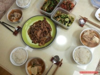 동태 서더리탕과 돼지 불고기...아빠가 차리는 밥상 - 10만개의 레시피, 메뉴판키친 요리판