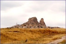 애니속에서 막 나온듯한 우치히사르 성의 정상까지 둘러보다...1