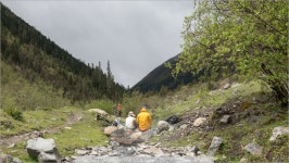 여행기 - 쓰촨성의 산하(5) 꽃밭 당령온천