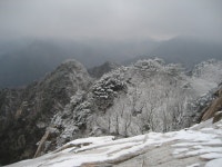 산행기 - 덜덜 떨며 하산한 도락산 암릉길