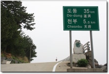 [울릉도-6부] 울릉도 해안도로 위의 이색풍경