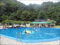 인제 가볼만한곳 야외 수영장이 있는 관광농원 펜션