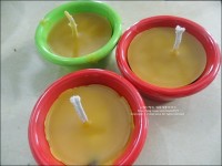 아산 체험여행 꾀꼴성마을에서 밀랍초만들기