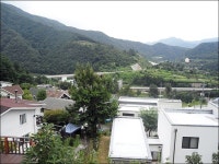 아침고요수목원 근처 가평 펜션에서~