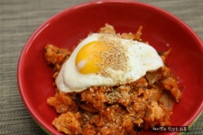 찬밥이 남았을때 가장 만만한 김치볶음밥 - 10만개의 레시피, 메뉴판키친 요리판