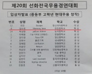 ★축 하 해 요★ 제 20회 선화전국무용경연대회 콩쿨 결과 - 공지사항 - Eugene Ballet Academy (유진발레 아카데미) ★축 하 해 요★ 제... 