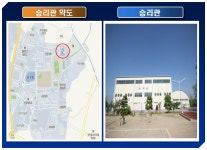 승리관 약도 - ― 오시는길 - 원광대학교 야구교실 승리관 약도