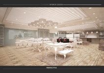 신발매장 인테리어 시안입니다. - 3D/백화점 판매 투시도 - D PART/디자인 파트너 신발매장 인테리어 시안입니다.