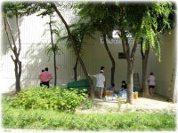 2009년 6월28일 월평주공아파트 벽화그리기 - 활동 사진 - 미즈라이온스클럽 2009년 6월28일 월평주공아파트 벽화그리기