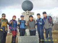 각호산, 민주지산, 삼도봉 연계산행(2017. 01 08). - 2017년 산행 - 산이 너무 좋아 충북 영동 각호산, 민주지산, 삼도봉 연계산행(2017. 01 08).